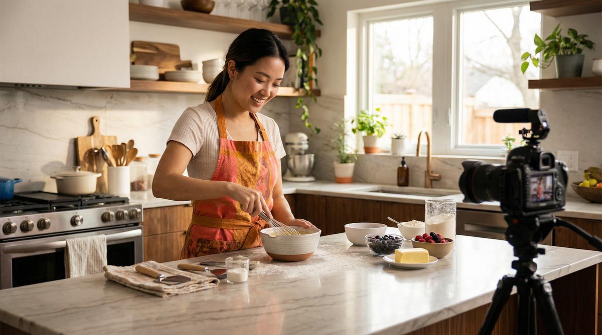 糖心vlog美食视频